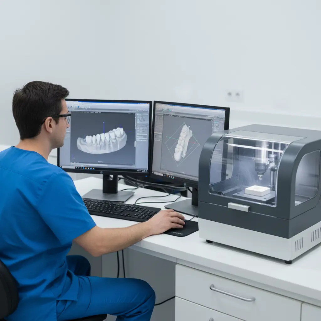 Laboratoire de prothèses dentaires - Technologie CAD/CAM